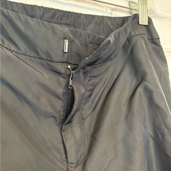 Ralph Lauren Black Stacked Zip Hem Pants Size 6 - Picture 4 of 7